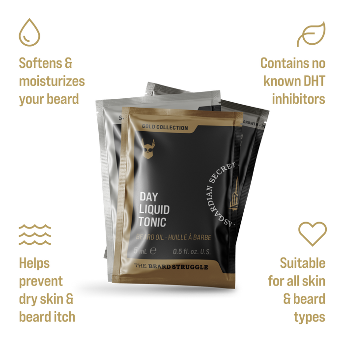 9 Sachet Sample Pack. The Beard Struggle