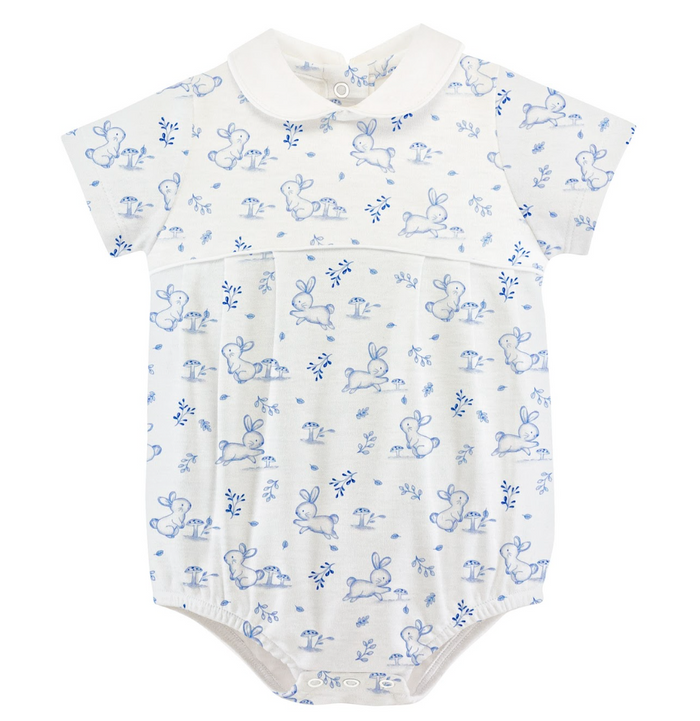 baby bunnies/ blue bubble- baby club chic