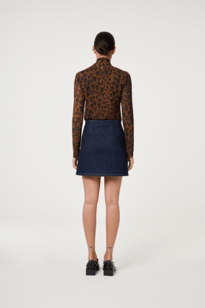 Fabienne Chapot 0206 Burnt Sugar/Black Jane Top - Dotique - Fabienne Chapot