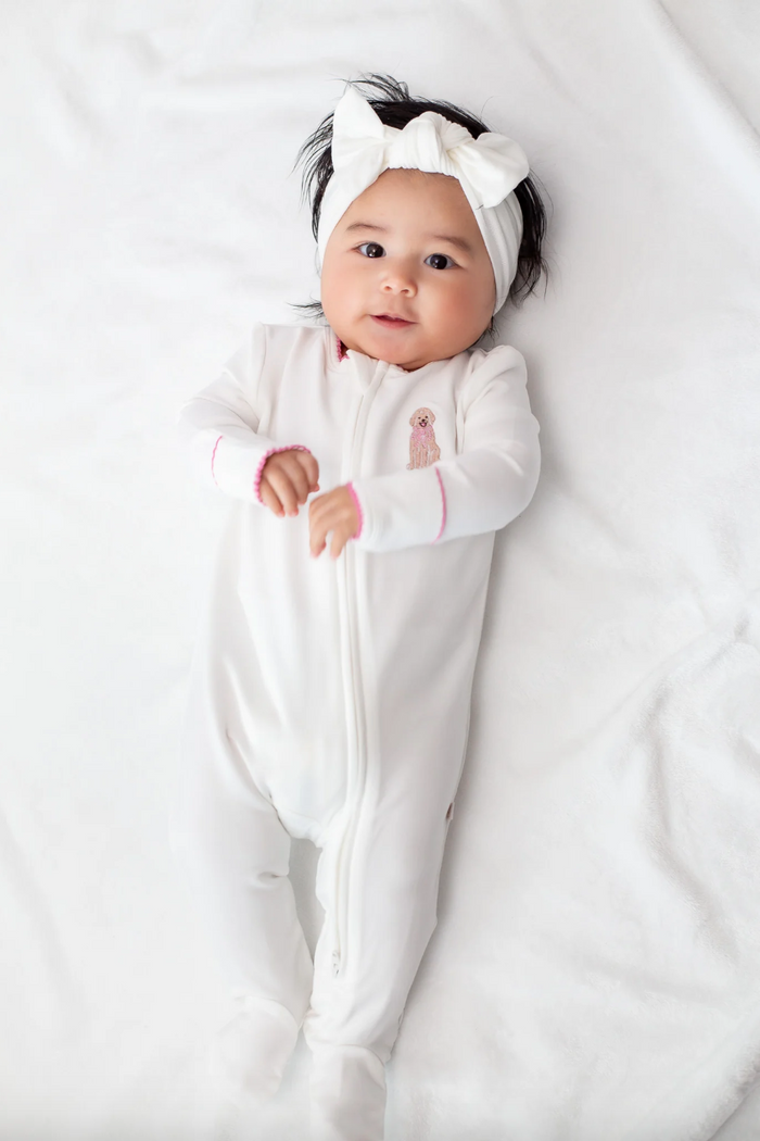 Goosies-Puppy Chic Embroidered Pip Zip
