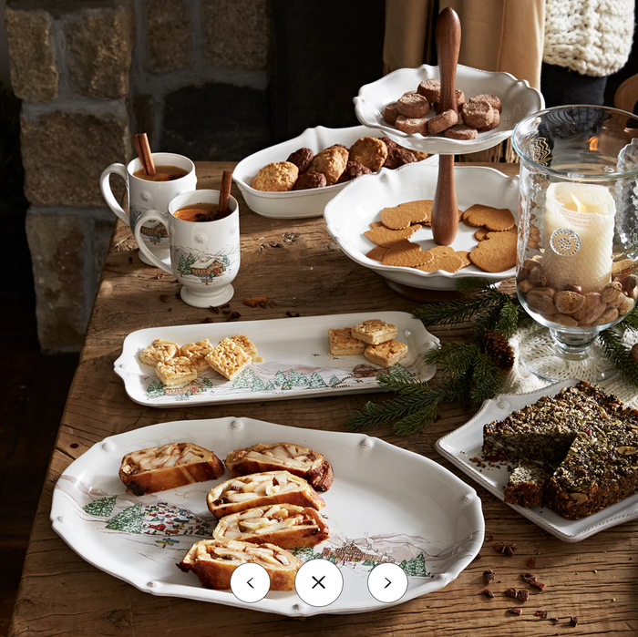 Juliska-Berry & Thread North Pole 14.5" Hostess Tray