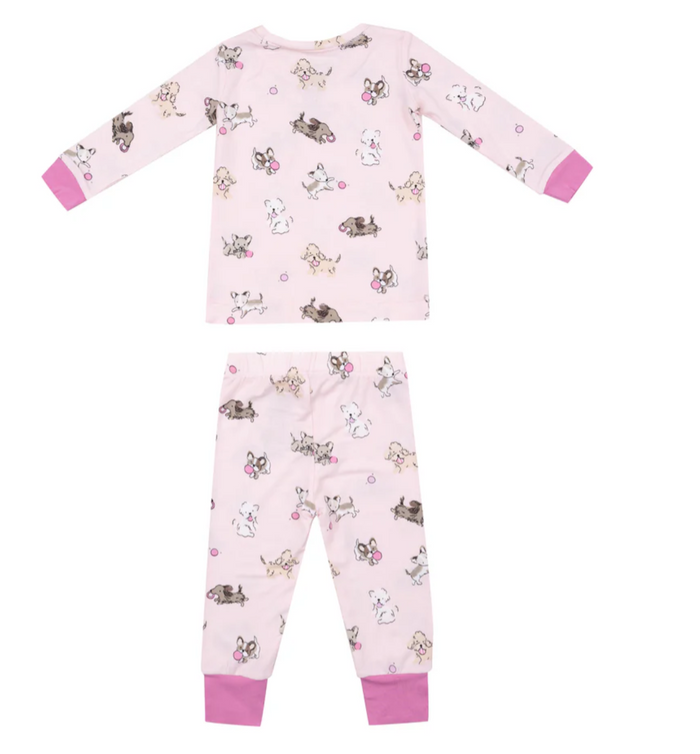 L/S Loungewear Set - Fluffy Puppies