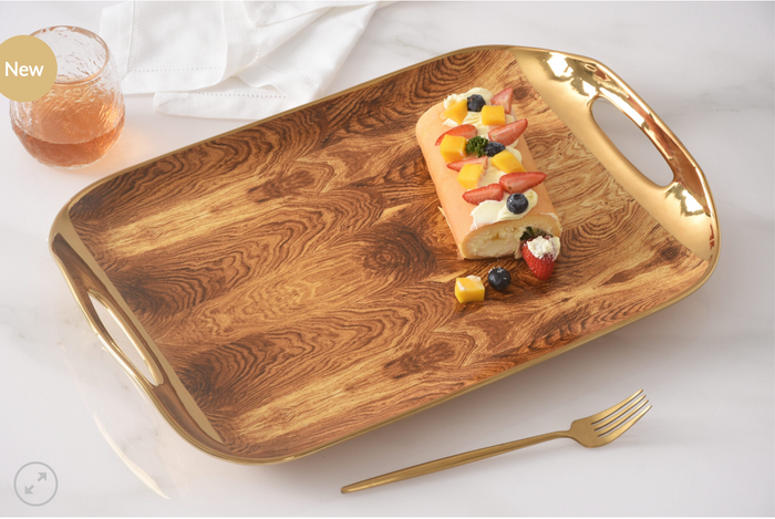 Madera Serving Tray with Handles