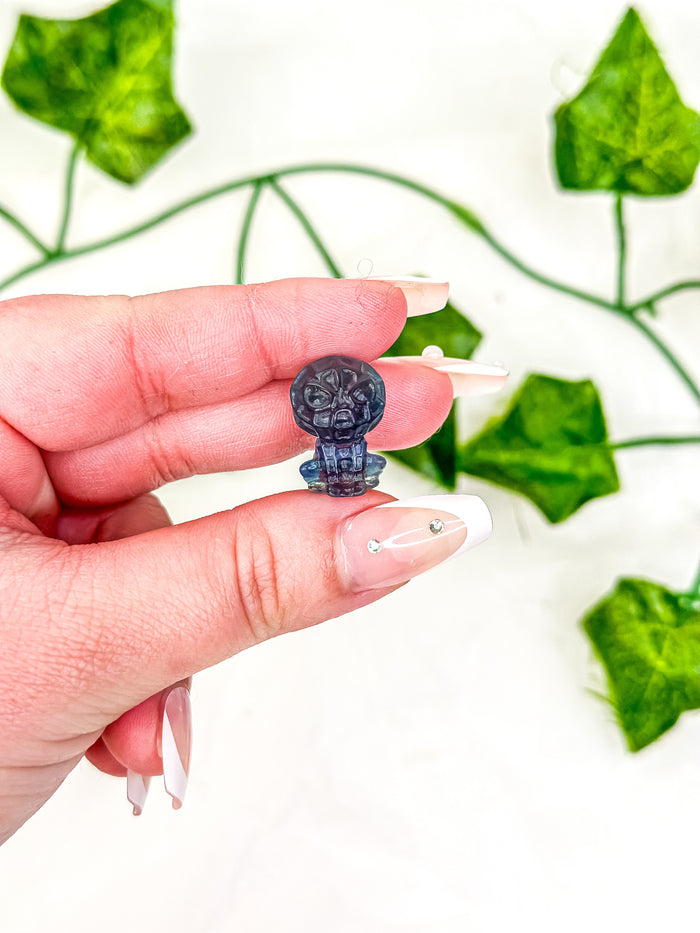 Mini Fluorite Spiderman