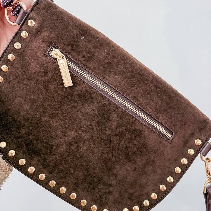 Oat Studded Suede