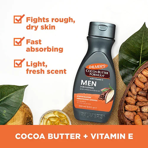 Palmer's Cocoa Butter Formula Men 3-In-Lotion 250ml