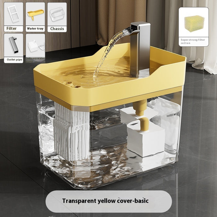Pet Automatic Water Dispenser Filter Circulating Flowing Live Water Cat Water Fountain by DigestWell Co.