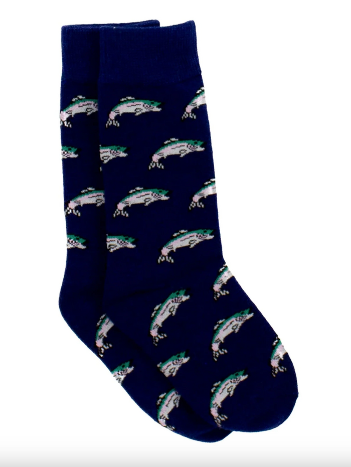 Properly Tied- Boys Lucky Duck Sock Trout