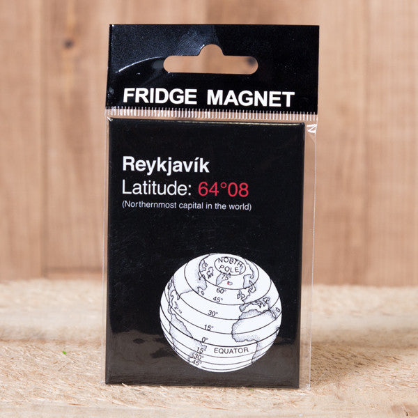 Reykjavik Latitude - Magnet - Idontspeakicelandic