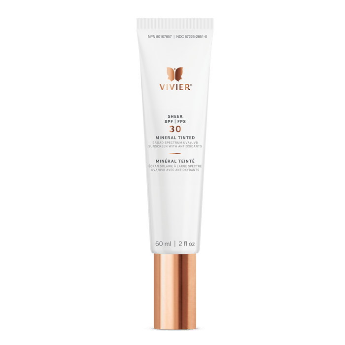 Sheer SPF 30 Mineral Tinted Sunscreen (Vivier) - MD Aesthetics