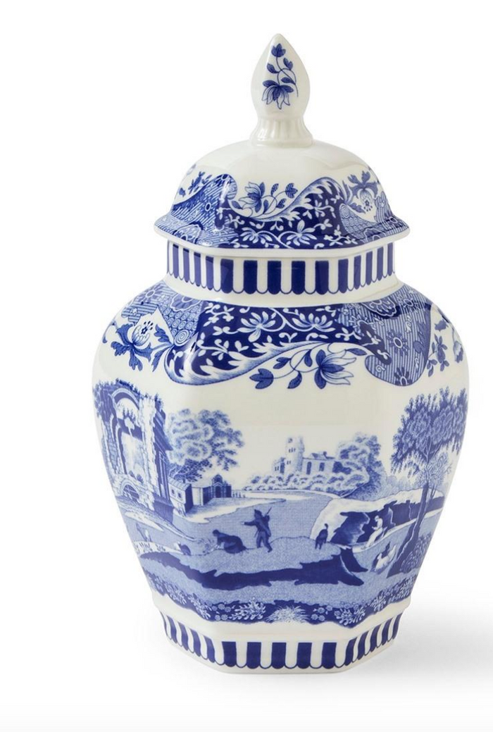 Spode Blue Italian Mini Vase