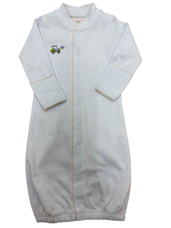 Squiggles-Mini Tractor Gown