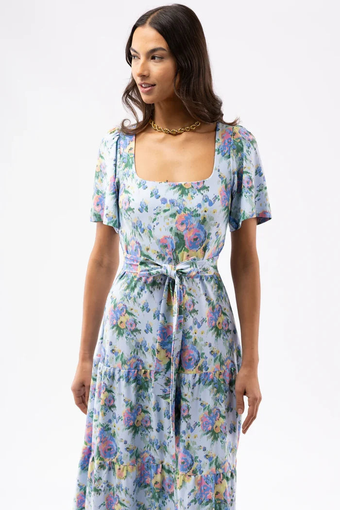 The Lane Dress - Coastal Ikat Smith and Quinn