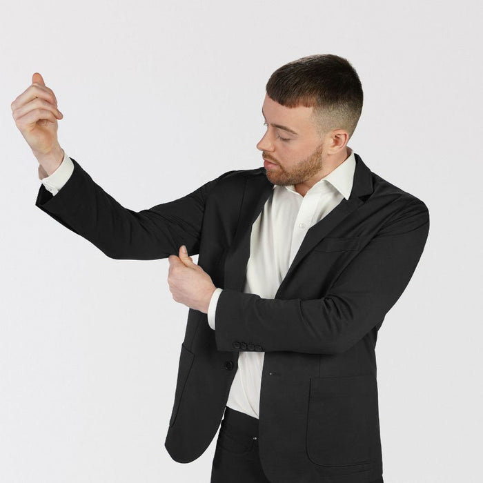 T.O Boy's Patch Pocket Performance Blazer Jacket