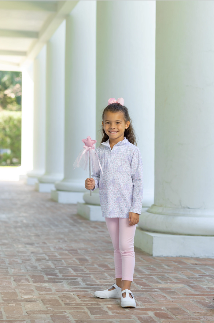 Trotter Street- Hidden Castle 1/4 Zip Pullover