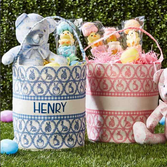 Two's Company Easter Egg Hunt Bucket Bag-Multiple Colors