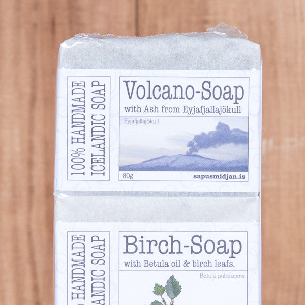 Volcano, Birch and Glacier Soap - Handkrafted Icelandic Soap's - Idontspeakicelandic