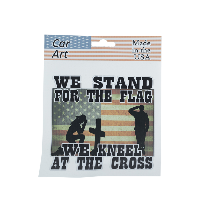 We Stand For The Flag - Vinyl Decal