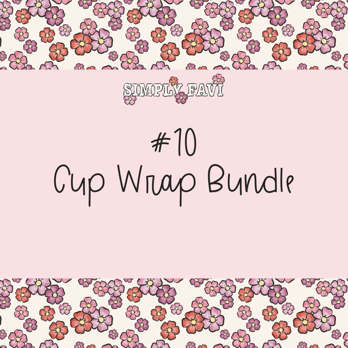 #10 Cup Wrap (set of 14)