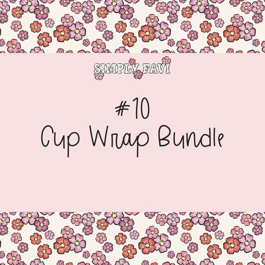 #10 Cup Wrap (set of 14)