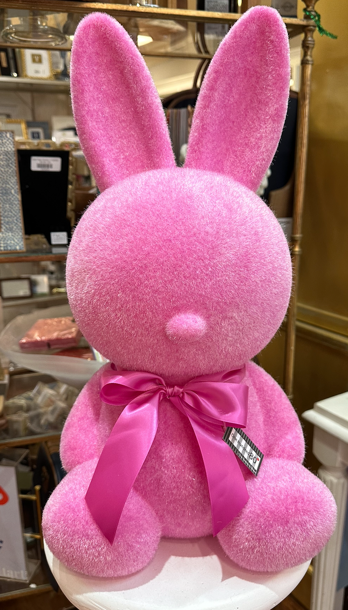 20inch Flocked Bunny Multi Colors