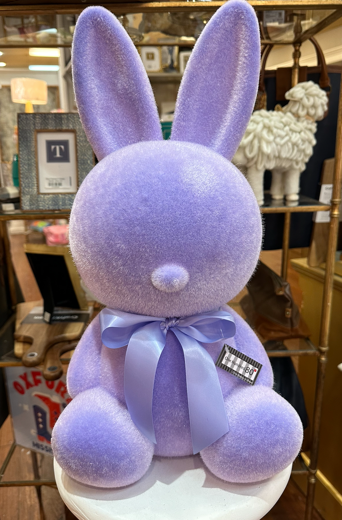 20inch Flocked Bunny Multi Colors