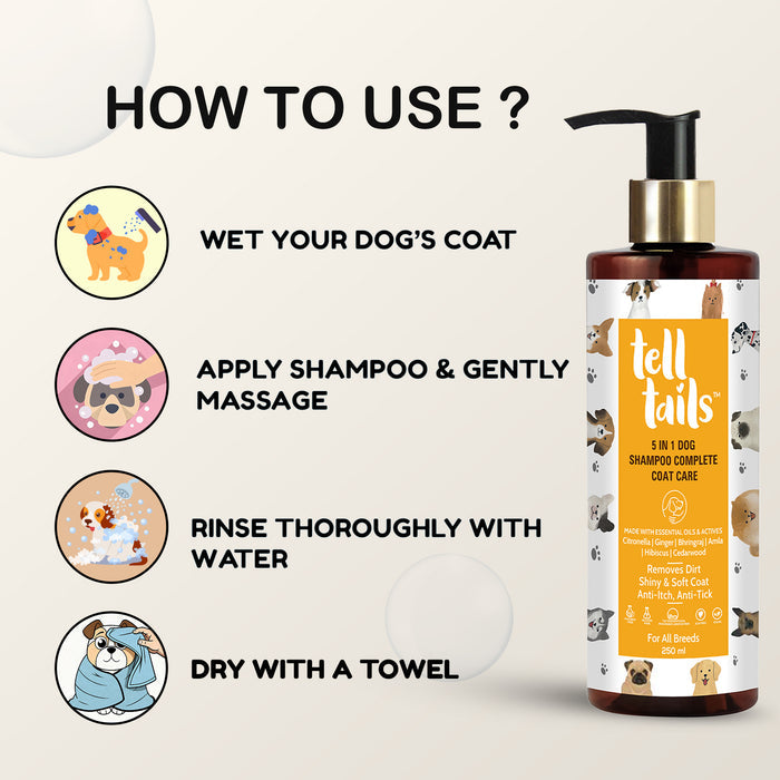 5-in-1 Dog Shampoo