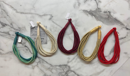 8 Row Layered Rope Necklace