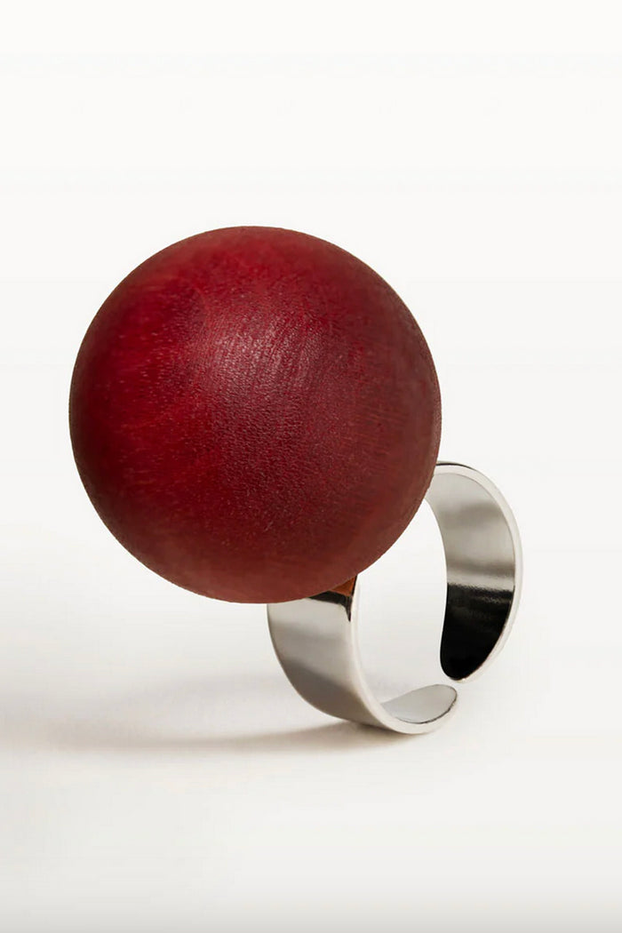 Aarikka Luonto Ring Wine Red