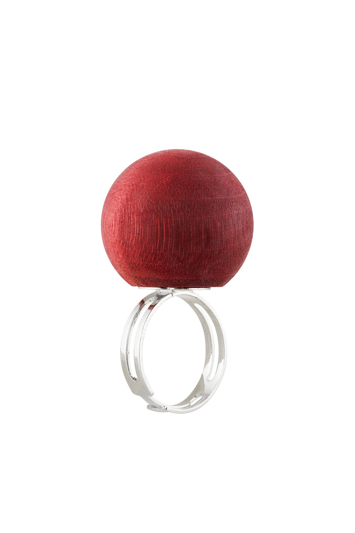 Aarikka Luonto Ring Wine Red