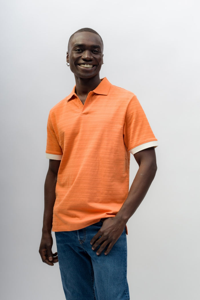 Adam | Men's Novelty Knit Polo