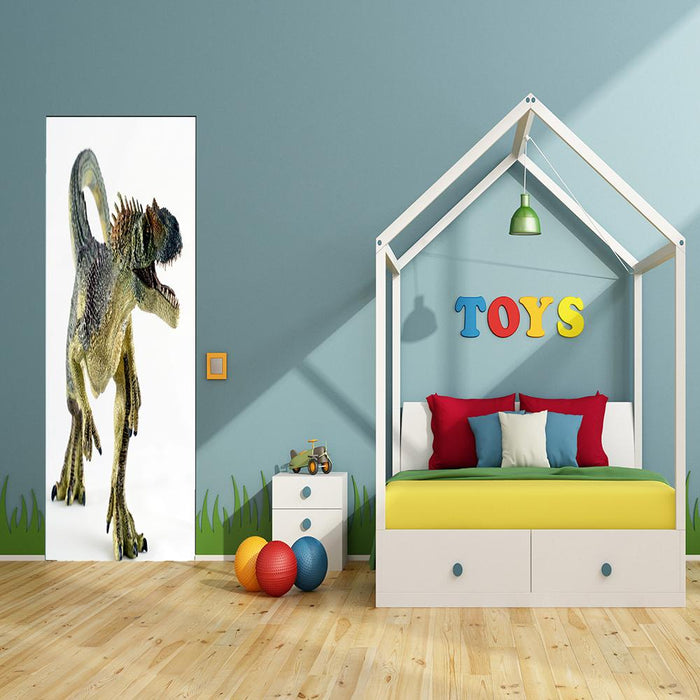 DoorFoto Door Cover Allosaurus Dinosaur Decor