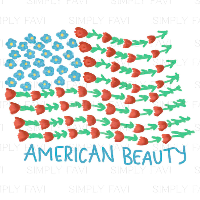 American Flag Beauty