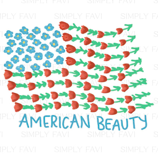 American Flag Beauty
