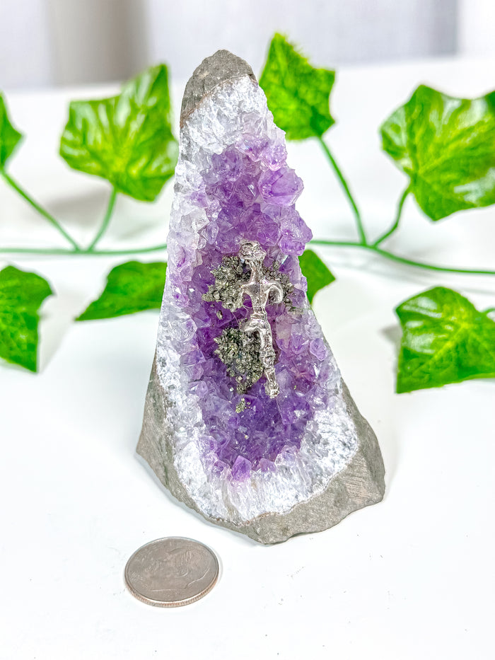 Amethyst Cutbase Pyrite Miner (22E)