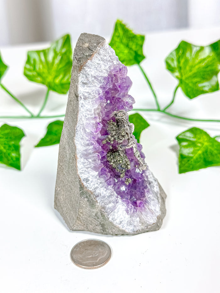 Amethyst Cutbase Pyrite Miner (22E)