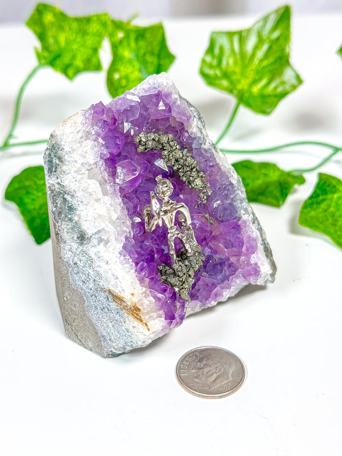Amethyst Cutbase Pyrite Miner (22H)