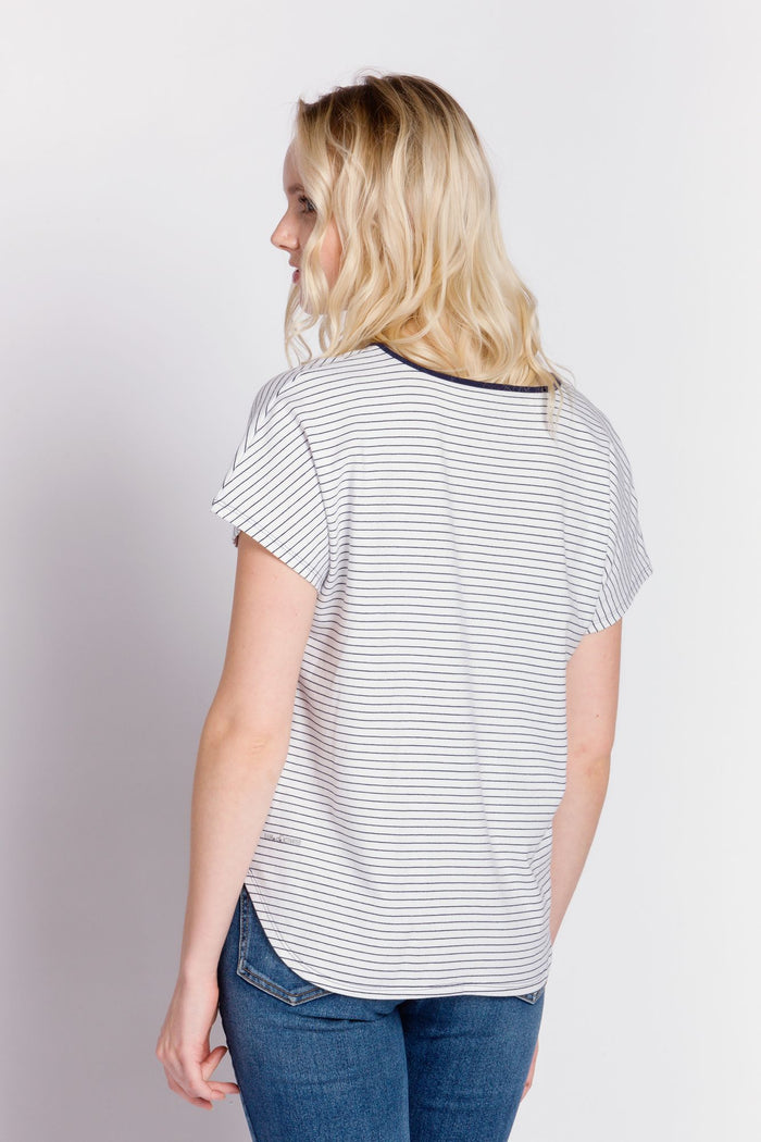 Amy | Women's Knit Short Sleeve Top
