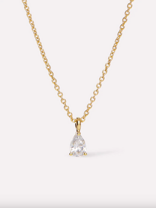 Ana Louisa-Delicate Solitaire Pendant - Elise Pendant