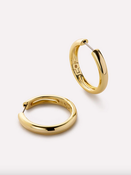 Ana Luisa- Gold Hoop Earrings - Giulia Large