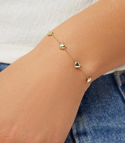 ANA LUISA- LANI HEART BRACLET