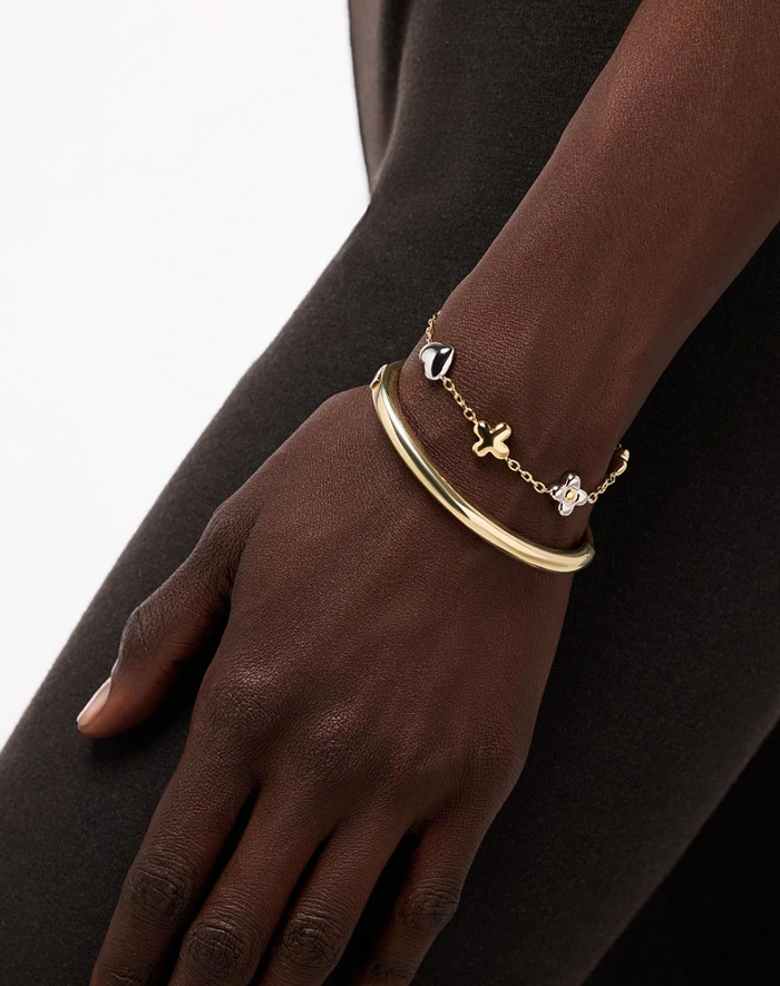 Ana Luisa-Gold Charm Bracelet - Azura Bracelet