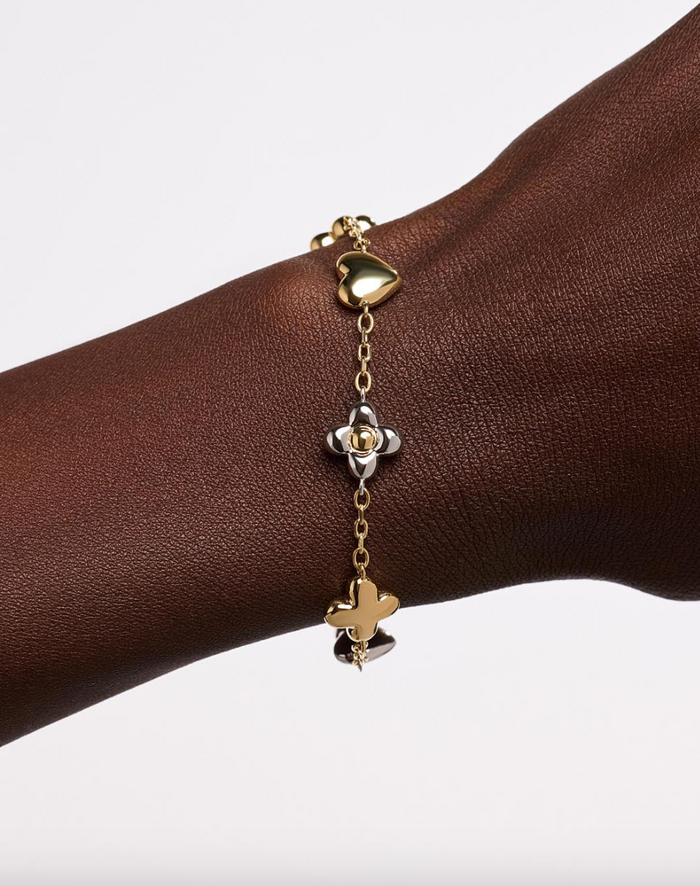 Ana Luisa-Gold Charm Bracelet - Azura Bracelet