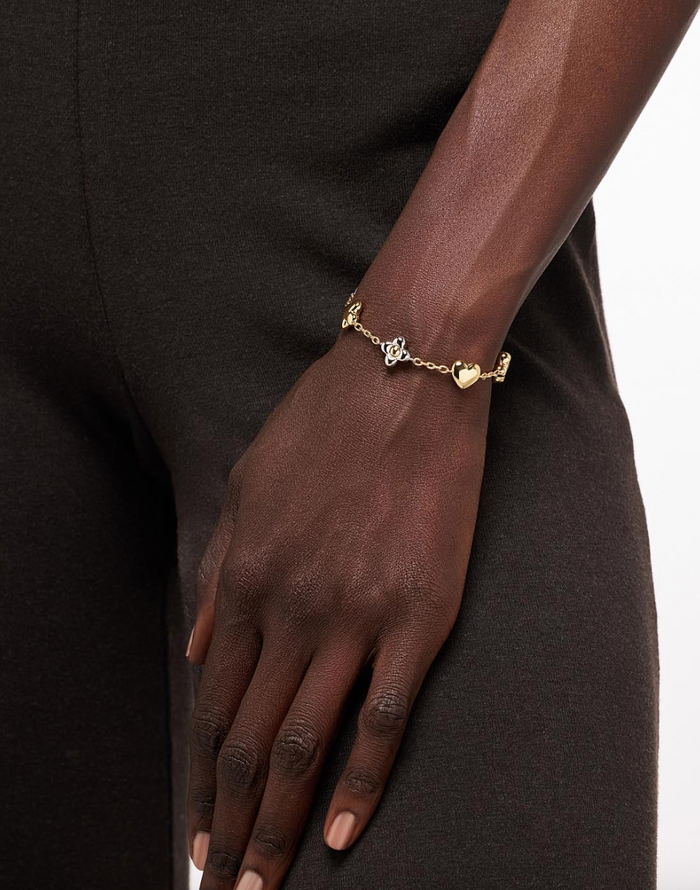 Ana Luisa-Gold Charm Bracelet - Azura Bracelet