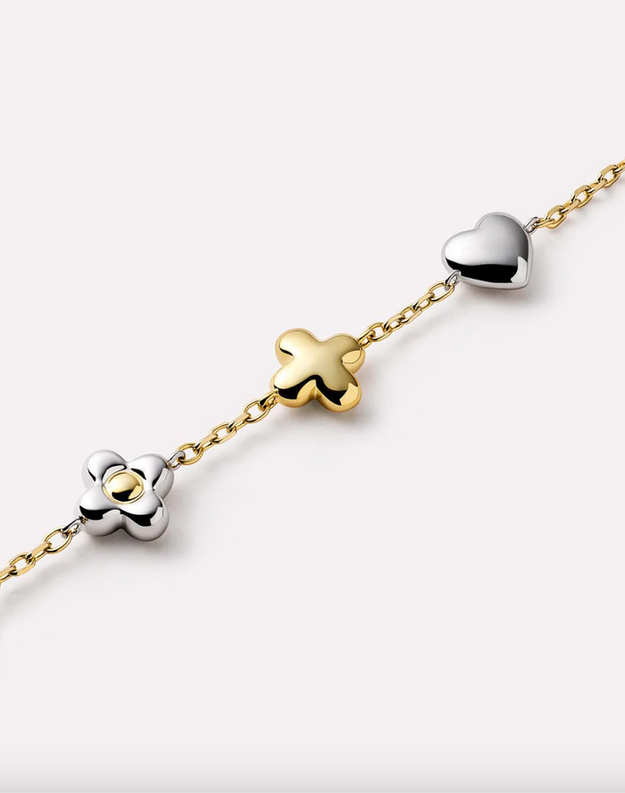 Ana Luisa-Gold Charm Bracelet - Azura Bracelet
