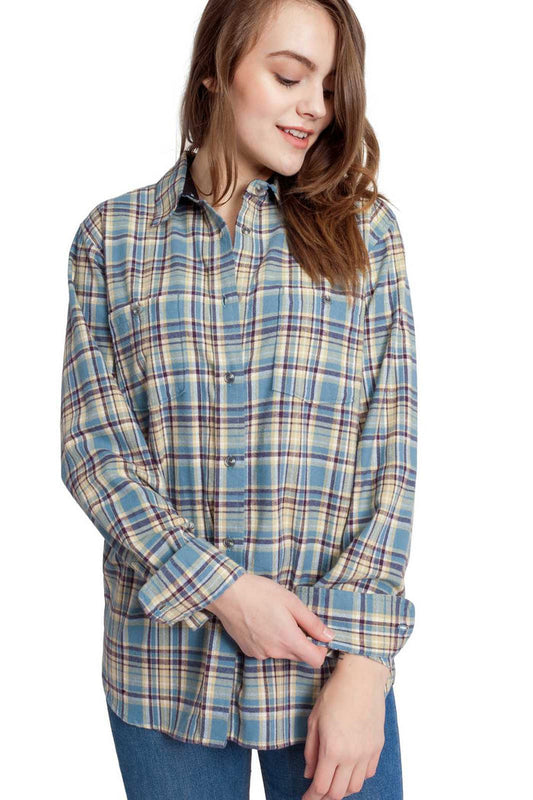 Angelina | Women's Flannel Shirt