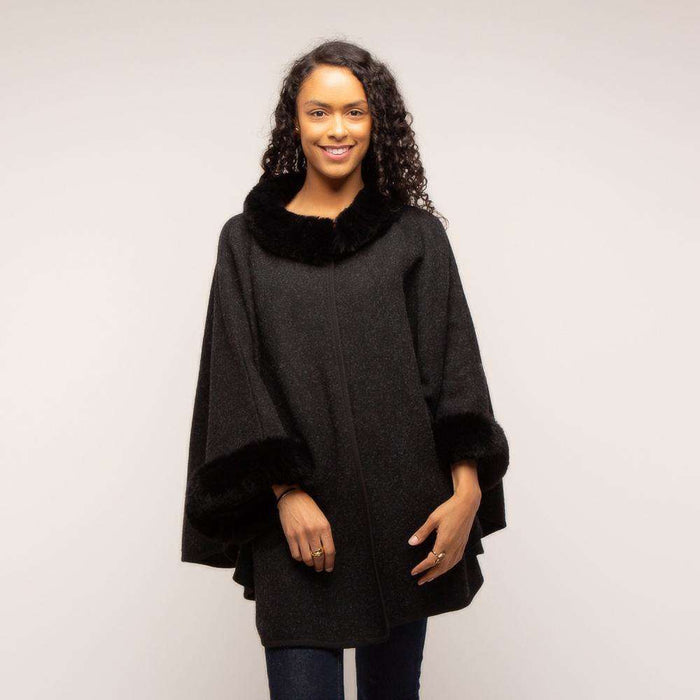Anneka Cape - Black - Dotique - Tilly and Grace