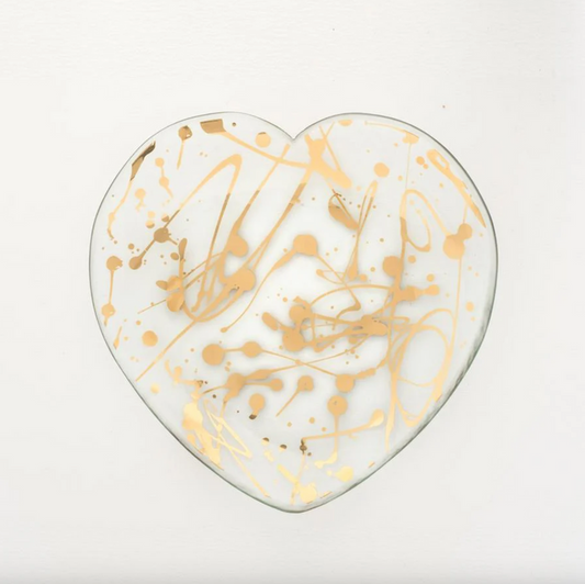 Annieglass-Jaxson Heart Plate
