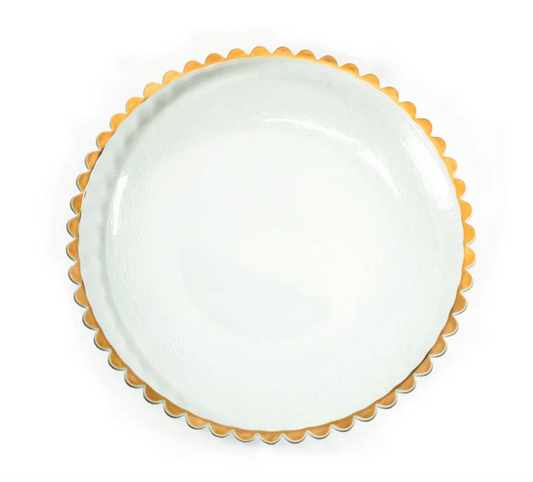 Annieglass-Sweetie Round Platter