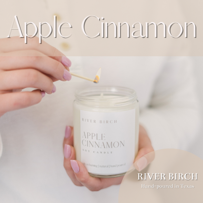 Apple Cinnamon - Clear Jar